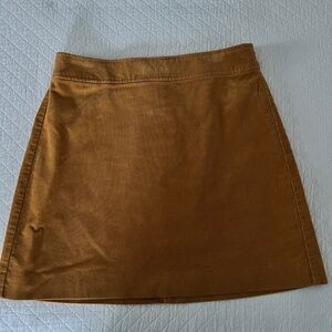 J. Crew Factory Corduroy Mini Skirt